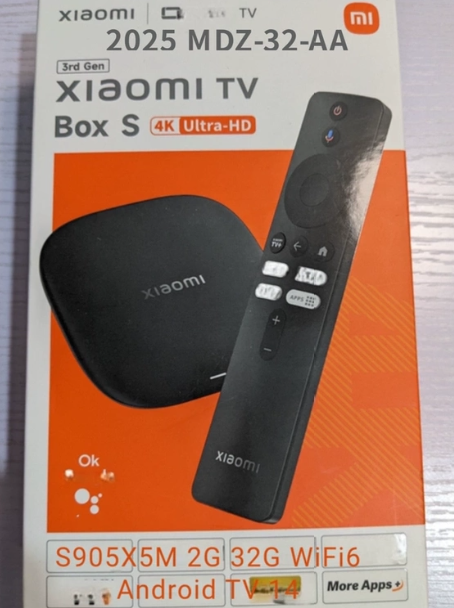 Xiaomi TV Box S 4K Ultra HD 3rd Gen 600