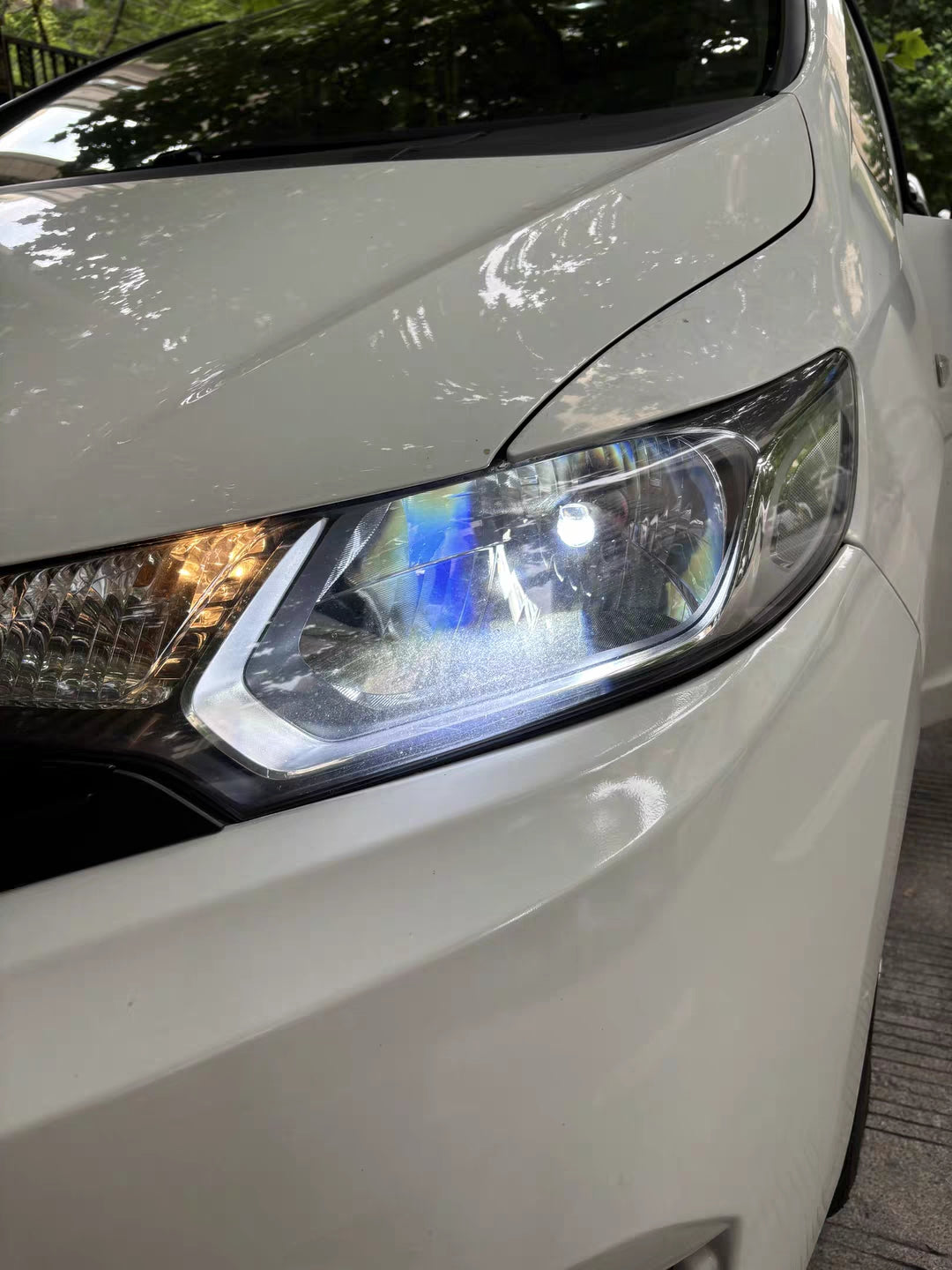 Honda fit Headlight